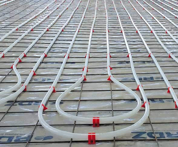 Riscaldamento a pavimento industriale
